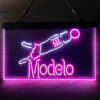 Modelo Football Sport LED Sign Man Cave Home Bar Pub Decor