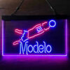 Modelo Football Sport LED Sign Man Cave Home Bar Pub Decor