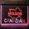 Molson Canadian 3-Color LED Sign Man Cave Home Bar Pub Decor