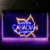 Molson Canadian Maple Leaf Lager LED Sign Home Bar Decor