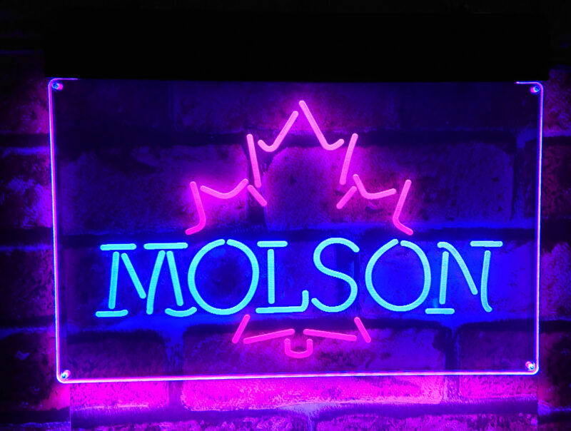 Molson LED Sign Home Bar Decor