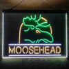 Moosehead Lager 3-Color LED Sign Man Cave Home Bar Pub Decor