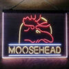 Moosehead Lager 3-Color LED Sign Man Cave Home Bar Pub Decor