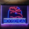 Moosehead Lager 3-Color LED Sign Man Cave Home Bar Pub Decor