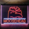 Moosehead Lager 3-Color LED Sign Man Cave Home Bar Pub Decor