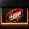 Mountain Dew Classic LED Sign Man Cave Home Bar Pub Decor