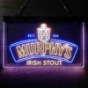 Murphy's Irish Stout Est 1856 LED Sign Home Bar Decor