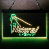 Natural Light Lighthouse LED Sign Man Cave Home Bar Pub Decor