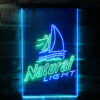 Natural Light Sailboat LED Sign Home Bar Decor