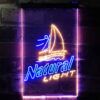 Natural Light Sailboat LED Sign Home Bar Decor