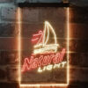 Natural Light Sailboat LED Sign Home Bar Decor