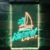 Natural Light Sailboat LED Sign Home Bar Decor