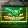 Nebraska Pheasant Hunter Budweiser LED Sign Man Cave Home Bar Pub Decor