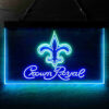 New Orleans Saints Crown Royal LED Sign Home Bar Decor