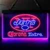 New York Jets Corona Extra LED Sign Man Cave Home Bar Pub Decor