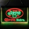 New York Jets Corona Extra LED Sign Man Cave Home Bar Pub Decor