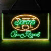 New York Jets Crown Royal LED Sign Home Bar Decor