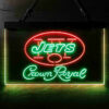 New York Jets Crown Royal LED Sign Home Bar Decor