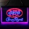 New York Jets Crown Royal LED Sign Home Bar Decor