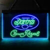 New York Jets Crown Royal LED Sign Home Bar Decor