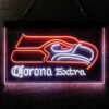 Oakland Raiders Corona Extra LED Sign Man Cave Home Bar Pub Decor