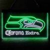 Oakland Raiders Corona Extra LED Sign Man Cave Home Bar Pub Decor