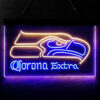 Oakland Raiders Corona Extra LED Sign Man Cave Home Bar Pub Decor