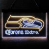 Oakland Raiders Corona Extra LED Sign Man Cave Home Bar Pub Decor