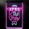 Old Style Open LED Sign Man Cave Home Bar Pub Decor