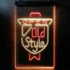 Old Style Open LED Sign Man Cave Home Bar Pub Decor