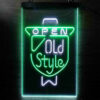 Old Style Open LED Sign Man Cave Home Bar Pub Decor