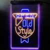 Old Style Open LED Sign Man Cave Home Bar Pub Decor