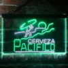 Pacifico Clara Mexican Cerveza LED Sign Man Cave Home Bar Pub Decor