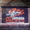 Pacifico Clara Mexican Cerveza LED Sign Man Cave Home Bar Pub Decor