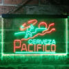 Pacifico Clara Mexican Cerveza LED Sign Man Cave Home Bar Pub Decor