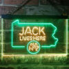 Pennsylvania Jack Daniel LED Sign Man Cave Home Bar Pub Decor