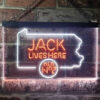 Pennsylvania Jack Daniel LED Sign Man Cave Home Bar Pub Decor