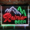 Rainier Club Mountain 3-Color LED Sign Man Cave Home Bar Pub Decor