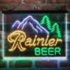 Rainier Club Mountain 3-Color LED Sign Man Cave Home Bar Pub Decor