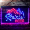 Rainier Club Mountain Neon Light LED Sign Home Bar Decor