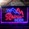 Rainier Club Mountain Neon Light LED Sign Home Bar Decor