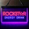 Rockstar Energy Drink LED Sign Man Cave Home Bar Pub Decor