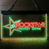 Rockstar US Beverages Star LED Sign Home Bar Decor