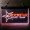 Rockstar US Beverages Star LED Sign Home Bar Decor