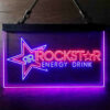 Rockstar US Beverages Star LED Sign Home Bar Decor