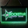 Rockstar US Beverages Star LED Sign Home Bar Decor