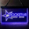 Rockstar US Beverages Star LED Sign Home Bar Decor