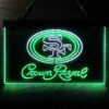 San Francisco 49ers Crown Royal LED Sign Man Cave Home Bar Pub Decor