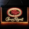 San Francisco 49ers Crown Royal LED Sign Man Cave Home Bar Pub Decor