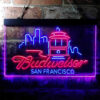 San Francisco Budweiser LED Sign Home Bar Decor